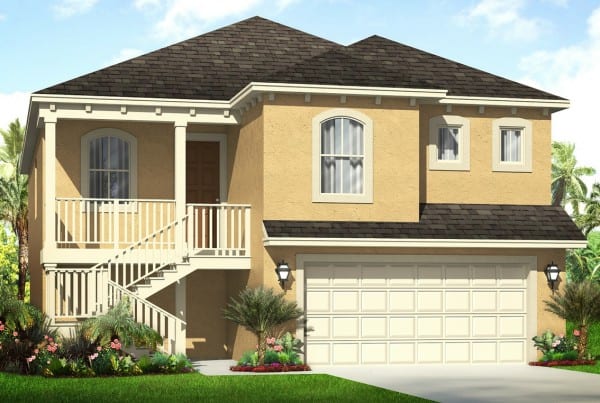 Octavia floor plan - custom waterfront home