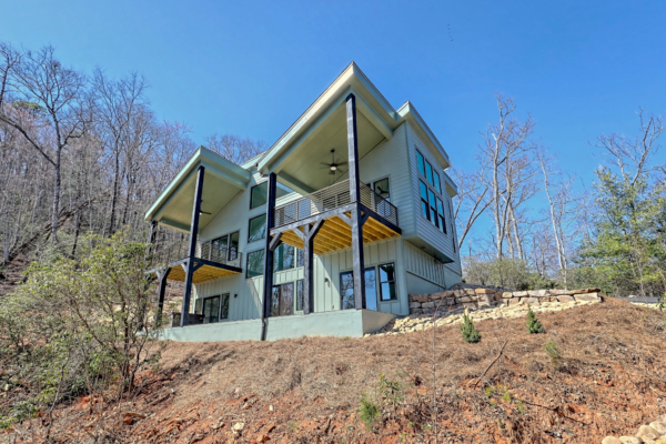 custom mountain home in georgia