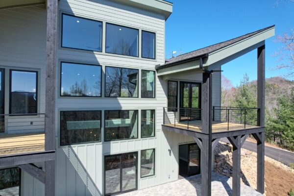 custom mountain home in georgia