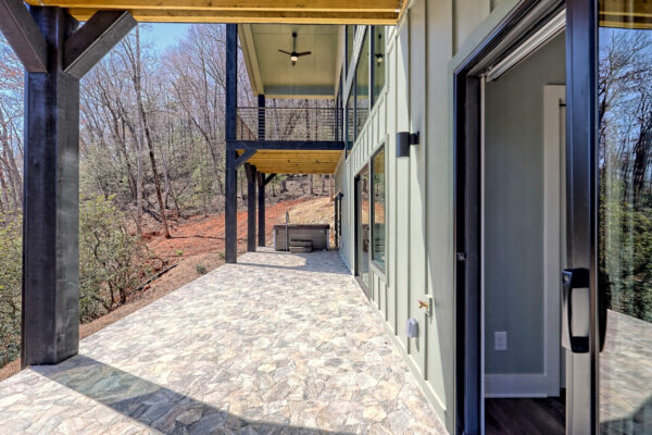 custom mountain home in georgia