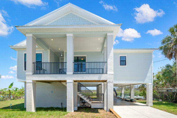 Custom Home in Aripeka, Florida - Exterior