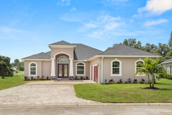 Custom Home in Dade City Portfolio - Front Exterior