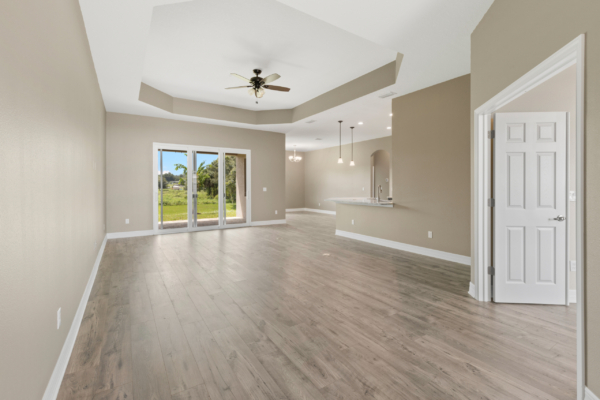 Custom Home Portfolio - Main living area