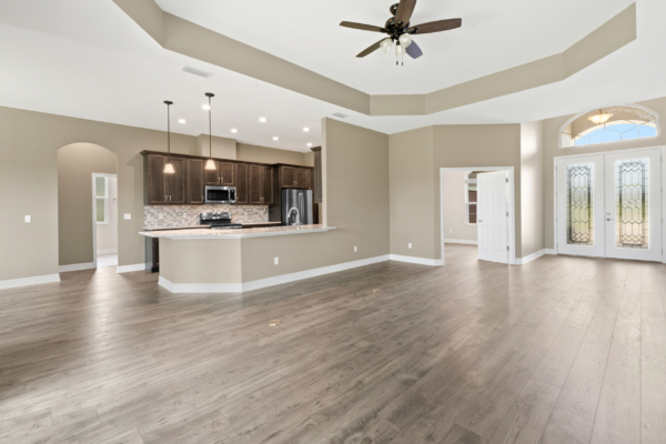 Custom Home Portfolio - Main living area