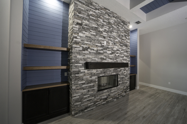 Custom Plan Odessa, FL Fireplace